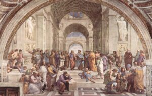 art-school-of-athens-raphael-italian-painter- Faith Art